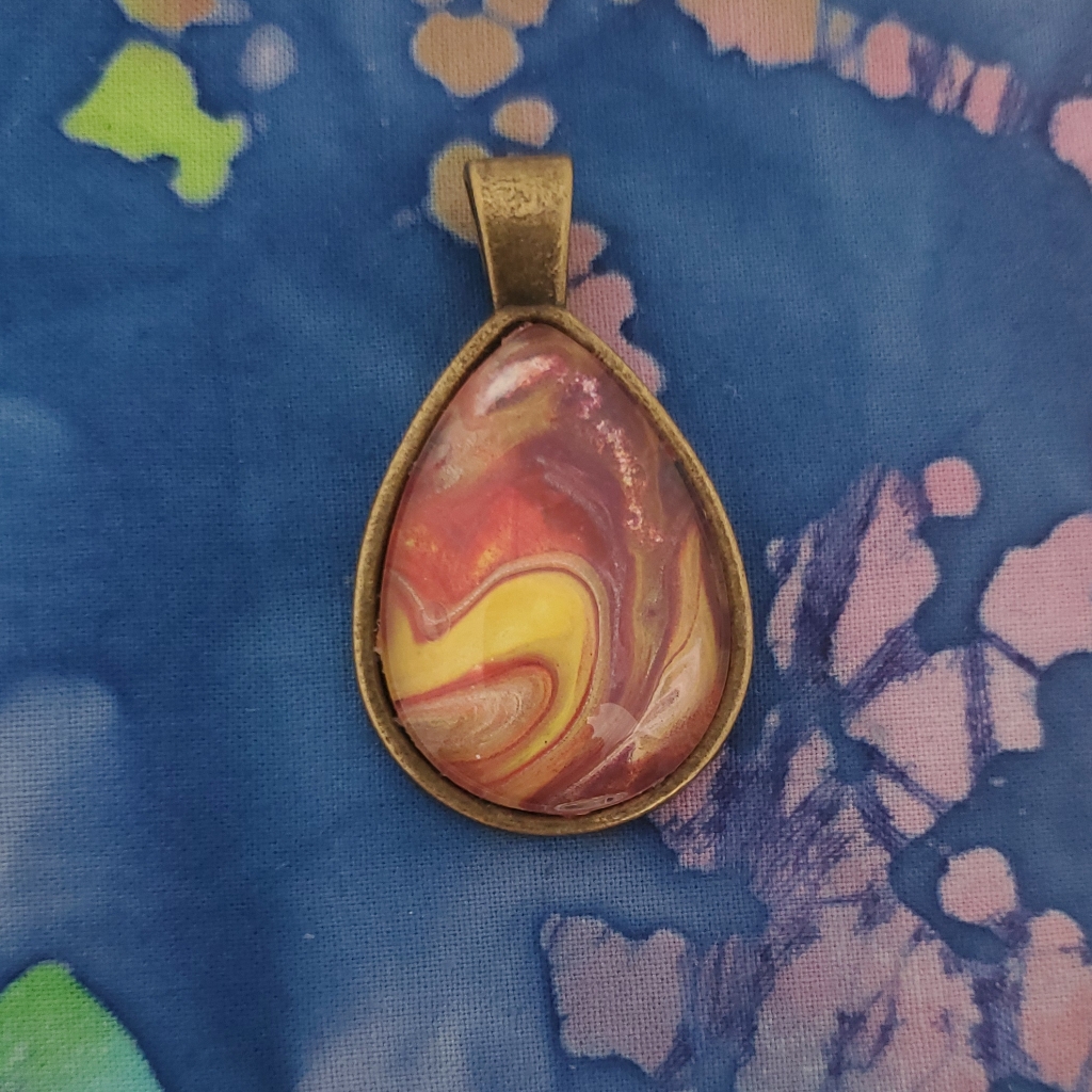 Handmade Teardrop Pendant Necklace